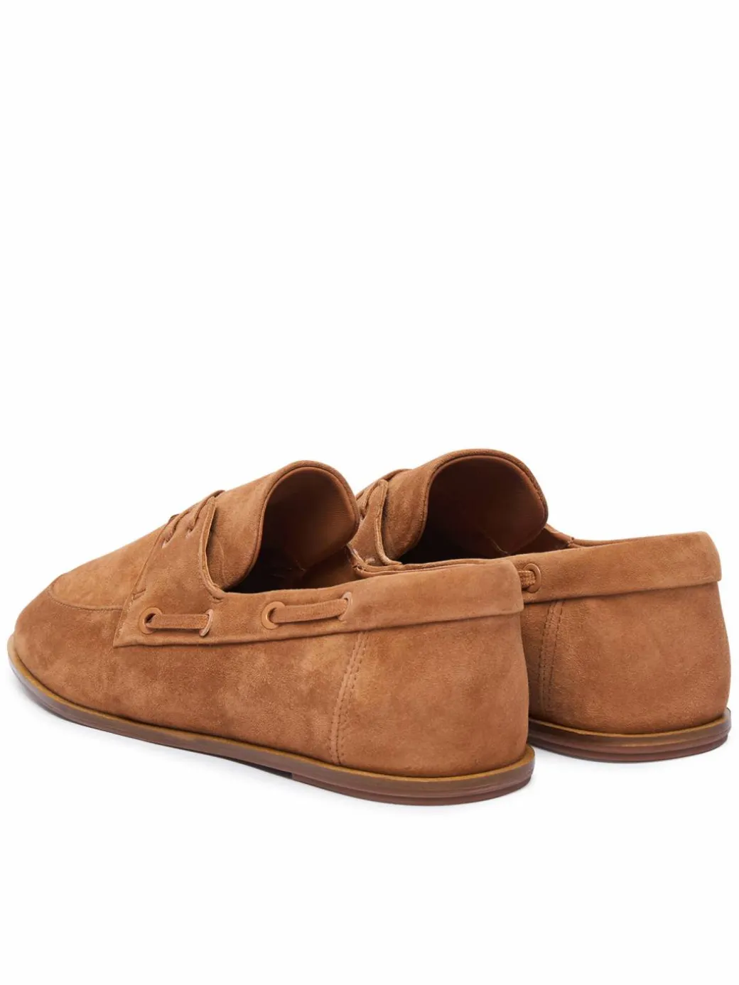 Scarpe basse Ess Boatshoe Suede HW0HW03290 Marrone