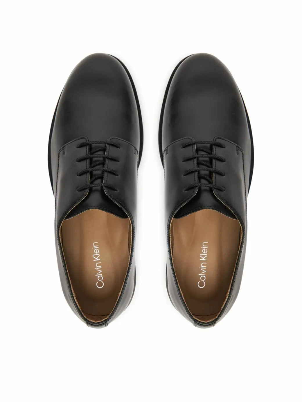 Scarpe basse Ess Rubber Derby Lth HM0HM02056 Nero