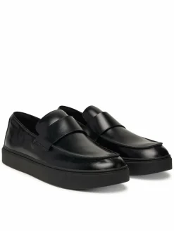 Scarpe basse Hybrid Clean Cup Loafer Band Lth HM0HM02250 Nero