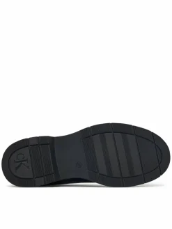 Scarpe basse Low Cut Lace-Up Shoe V3X4-83494-1453 D Nero