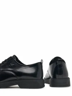 Scarpe basse Low Cut Lace-Up Shoe V3X4-83494-1453 D Nero