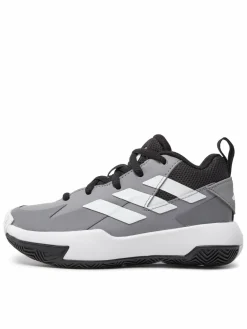 Scarpe da basket Cross Em Up Select Mid Trainers Kids IF0828 Grigio