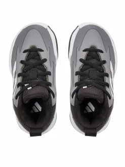 Scarpe da basket Cross Em Up Select Mid Trainers Kids IF0828 Grigio