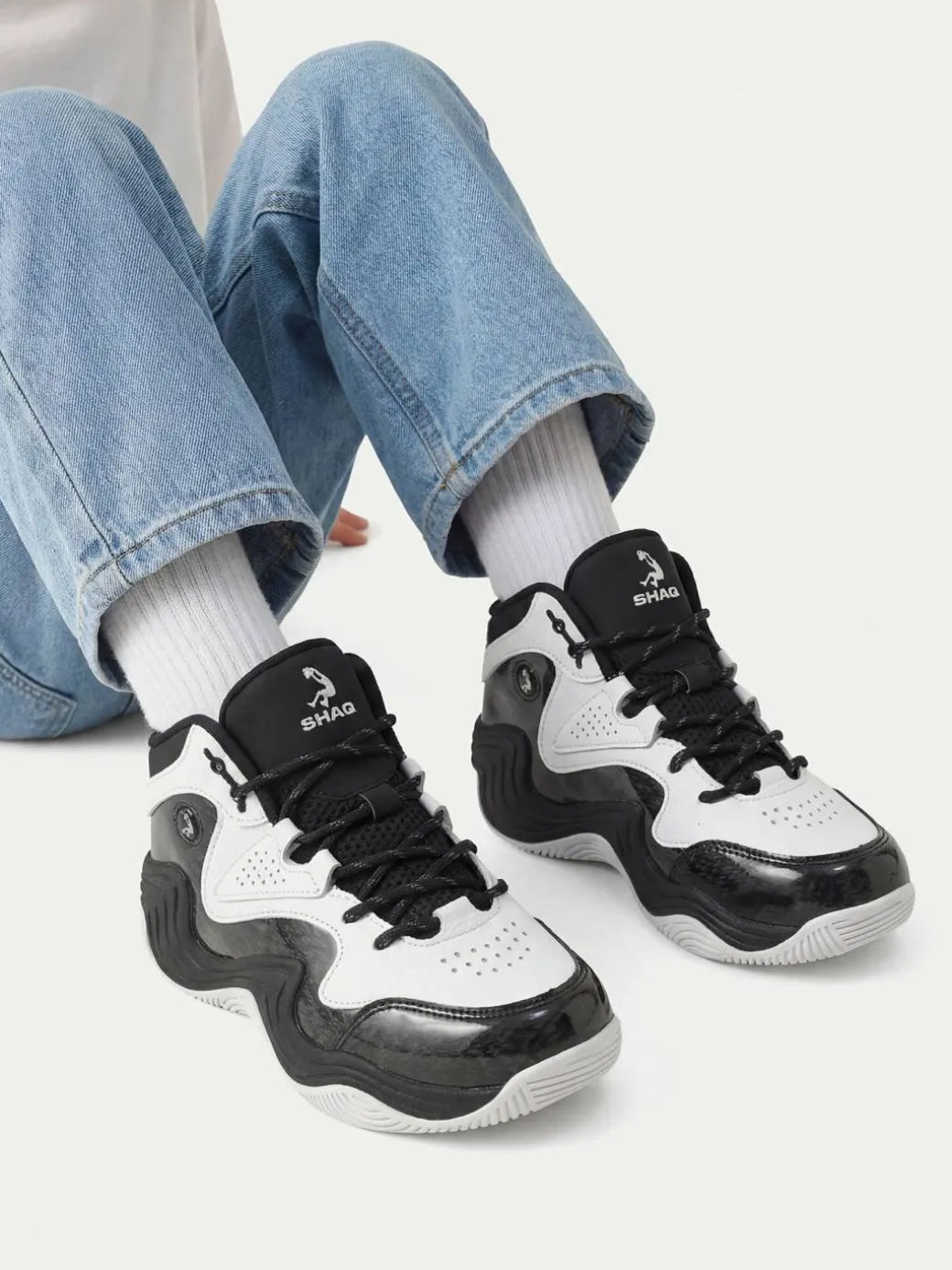 Scarpe da basket EO-JUGERNAUT AQ95041B-BW Bianco
