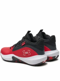 Scarpe da basket Grade School UA Lockdown 7 3028513 Rosso