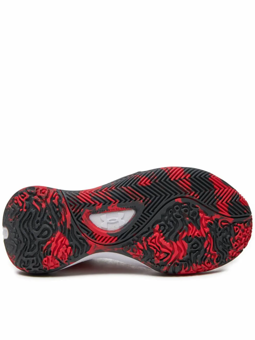 Scarpe da basket Grade School UA Lockdown 7 3028513 Rosso