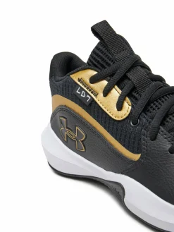 Scarpe da basket Grade School UA Lockdown 7 3028513 Nero
