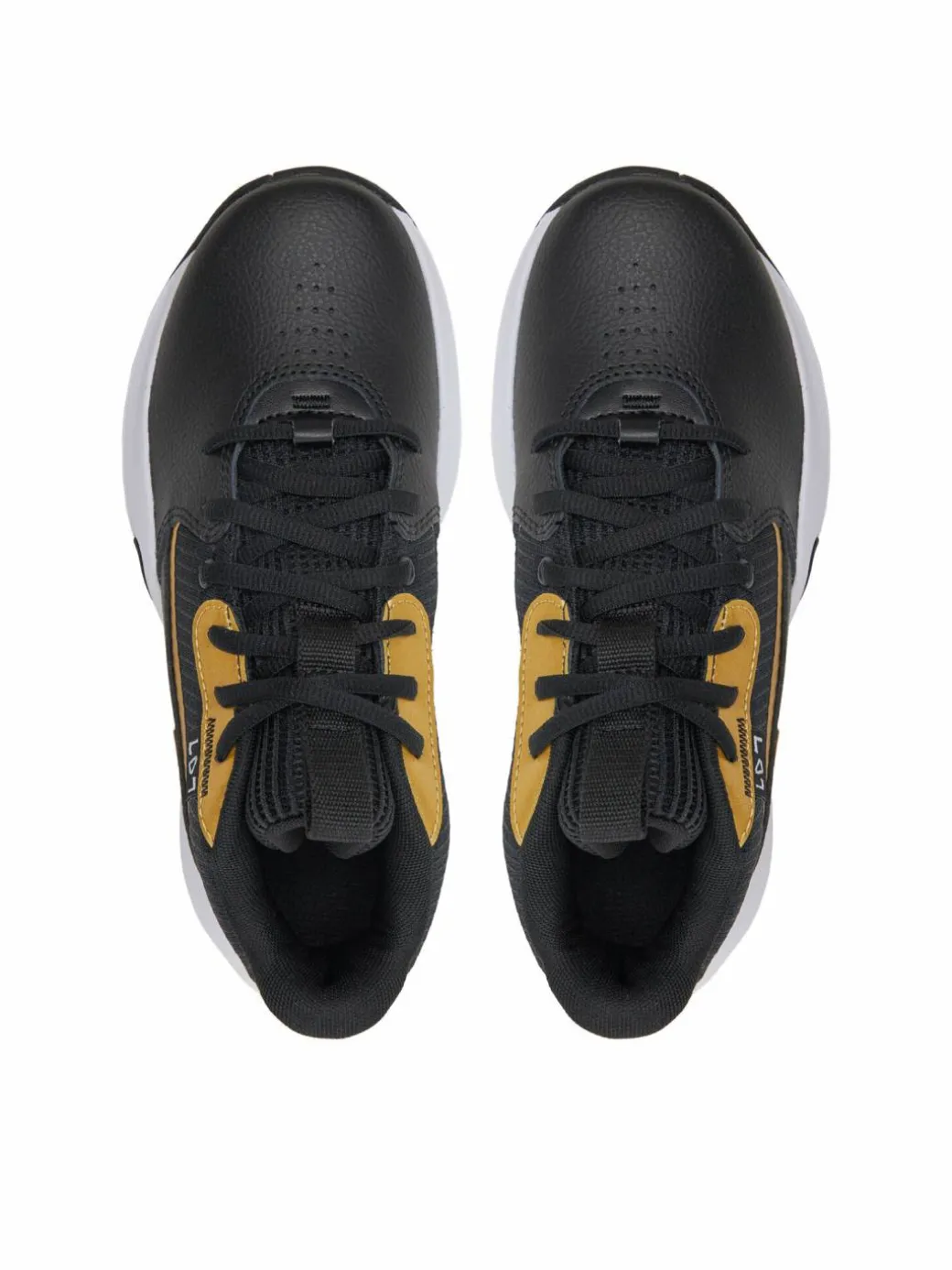 Scarpe da basket Grade School UA Lockdown 7 3028513 Nero