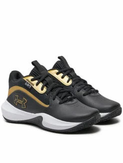 Scarpe da basket Grade School UA Lockdown 7 3028513 Nero