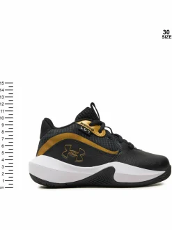 Scarpe da basket Pre-School UA Lockdown 7 3028514 Nero