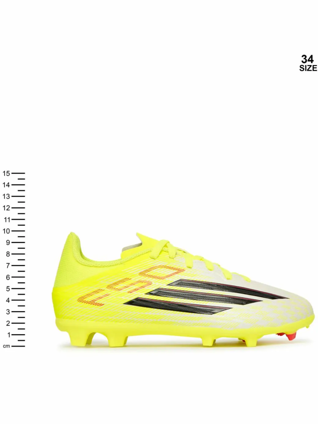 Scarpe da calcio F50 League Firm Ground / Multi Ground JR9014 Giallo