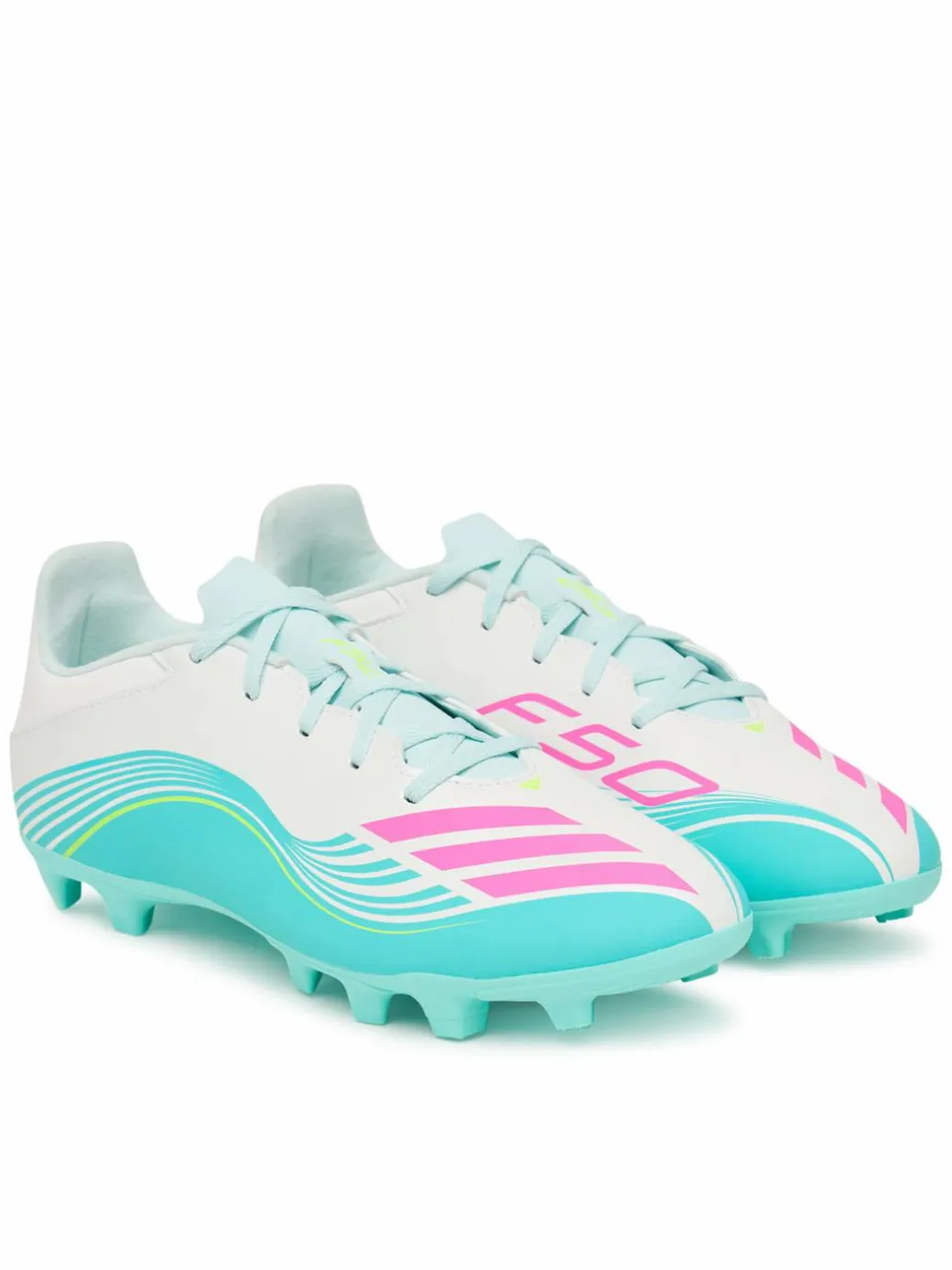 Scarpe da calcio F50 Messi Club Fg/Mg JQ0946 Turchese
