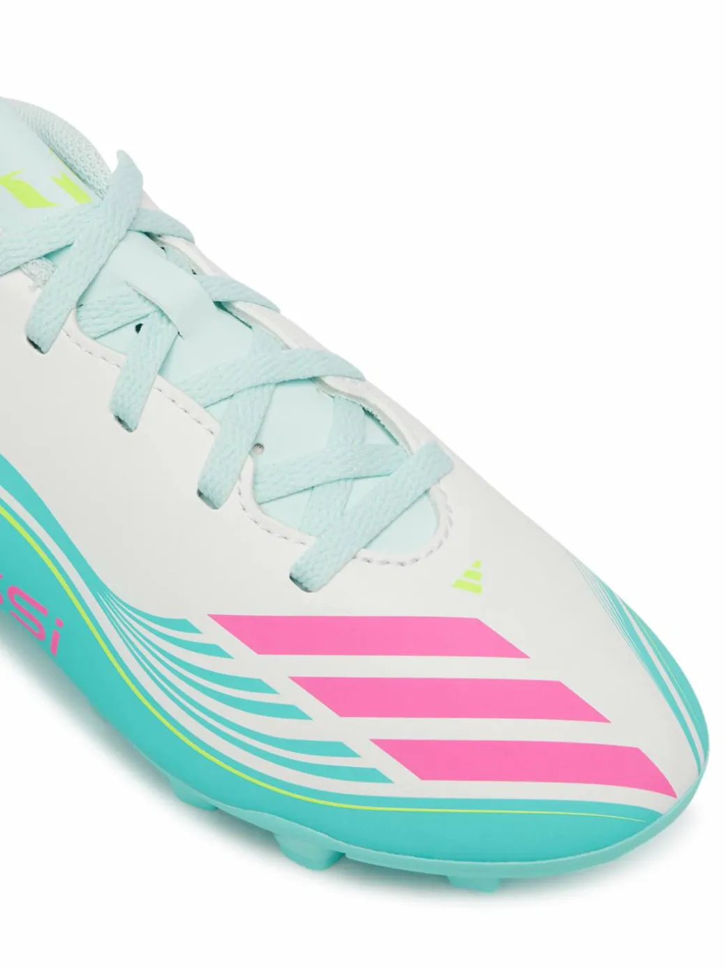 Scarpe da calcio F50 Messi Club Firm Ground / Multi Ground JQ0950 Bianco