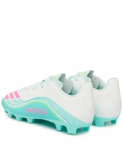 Scarpe da calcio F50 Messi Club Firm Ground / Multi Ground JQ0950 Bianco