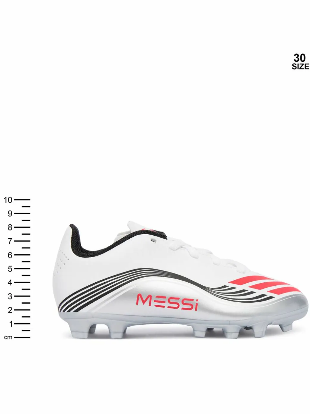 Scarpe da calcio F50 Messi Club JP7457 Bianco