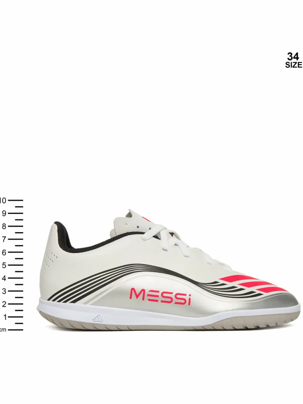 Scarpe da calcio F50 Messi Club JP7452 Bianco