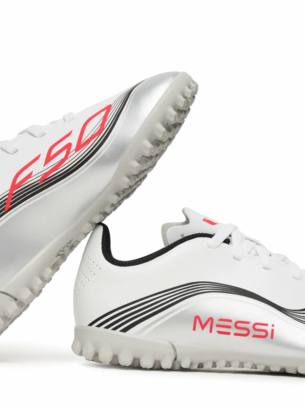 Scarpe da calcio F50 Messi Club JP7453 Bianco
