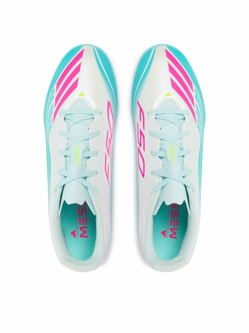 Scarpe da calcio F50 Messi Club Tf JQ0947 Bianco