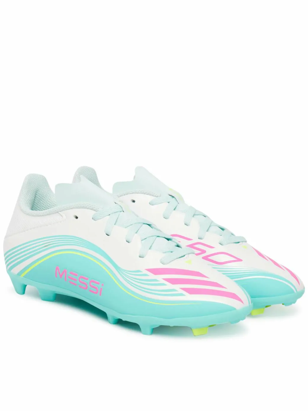 Scarpe da calcio F50 Messi League Firm Ground /Multi Ground JQ0942 Bianco