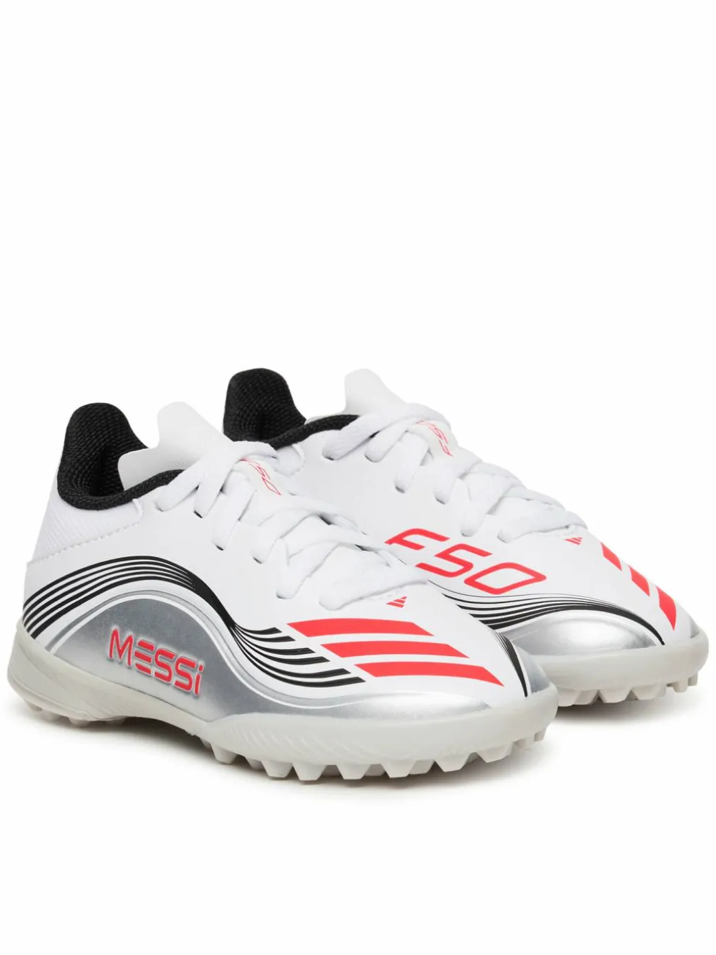 Scarpe da calcio F50 Messi League JP7456 Bianco