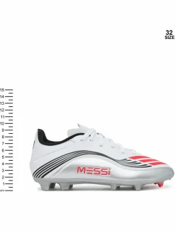 Scarpe da calcio F50 Messi League JP7454 Bianco