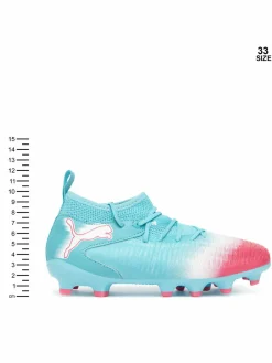 Scarpe da calcio Future 8 Match Re-Charge Fg/Ag Jr 108762 01 Celeste