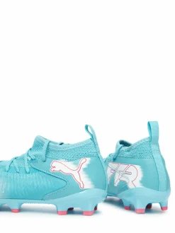 Scarpe da calcio Future 8 Match Re-Charge Fg/Ag Jr 108762 01 Celeste