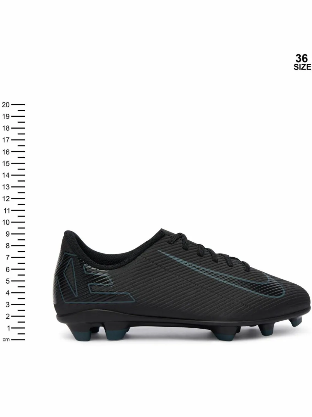 Scarpe da calcio Jr Vapor 16 Club Fg/Mg FQ8286 002 Nero