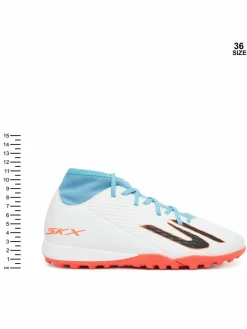 Scarpe da calcio Jr Youth Tf 252166L WTQP Bianco