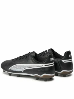 Scarpe da calcio King Match Fg/Ag Jr 107573 01 Nero