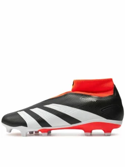 Scarpe da calcio Predator 24 League Laceless Firm Ground Boots IG7768 Nero