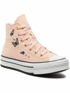 Scarpe da ginnastica Chuck Taylor All Star Eva Lift Butterflies A07355C Rosa
