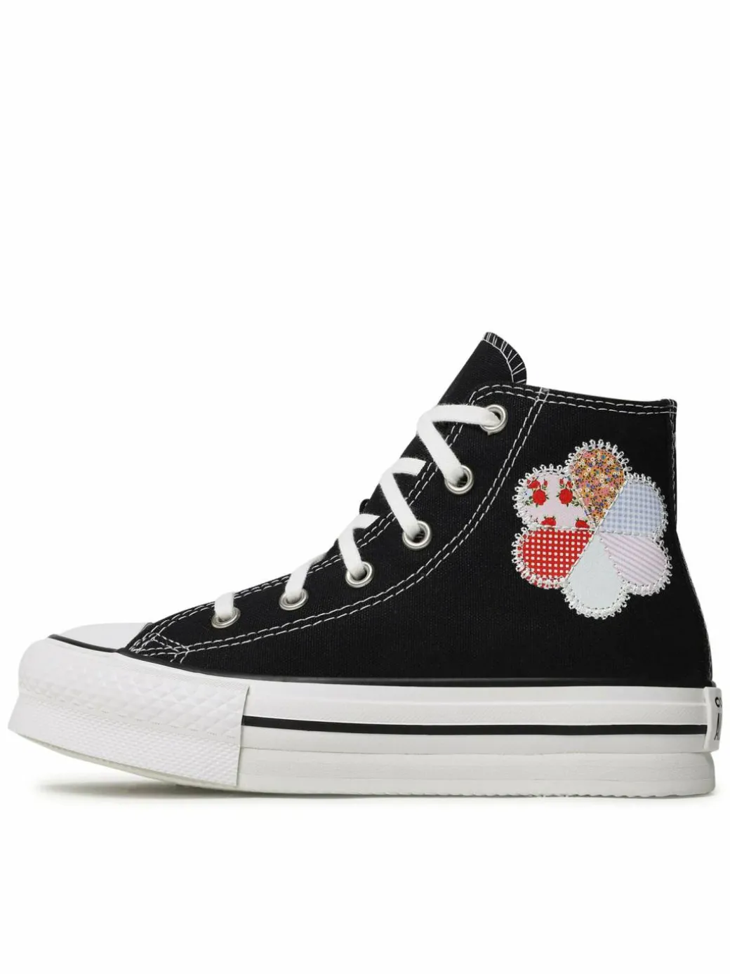 Scarpe da ginnastica Chuck Taylor All Star Eva Lift Hi A05166C Nero