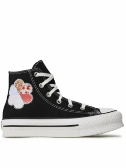 Scarpe da ginnastica Chuck Taylor All Star Eva Lift Hi A05166C Nero