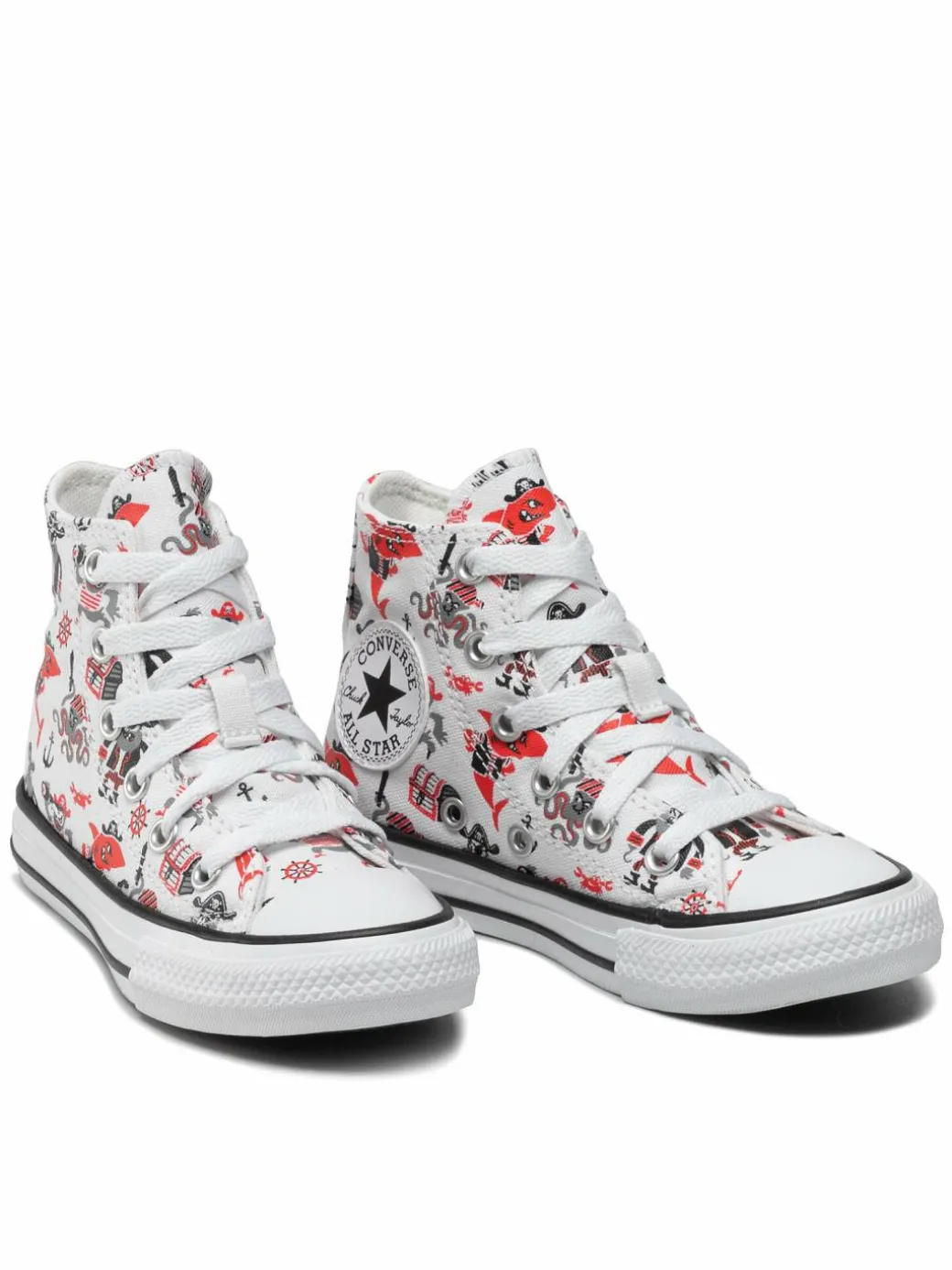Scarpe da ginnastica Chuck Taylor All Star Pirate 372874C Bianco
