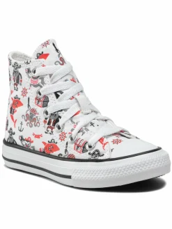 Scarpe da ginnastica Chuck Taylor All Star Pirate 372874C Bianco