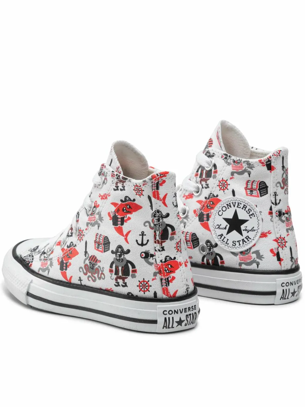 Scarpe da ginnastica Chuck Taylor All Star Pirate 372874C Bianco