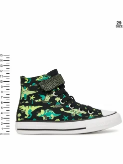 Scarpe da ginnastica Chuck Taylor All Star One Strap Dinos Easy-On A15901C Grigio