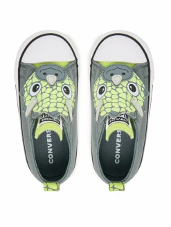 Scarpe da ginnastica Chuck Taylor All Star One Strap Dinos Easy-On A15901C Grigio