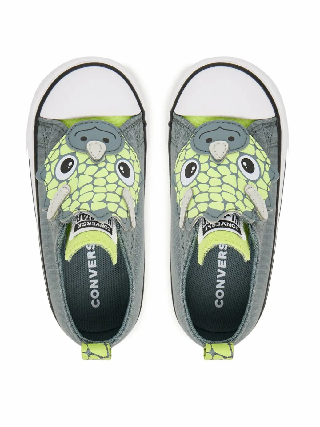 Scarpe da ginnastica Chuck Taylor All Star One Strap Dinos Easy-On A15901C Grigio