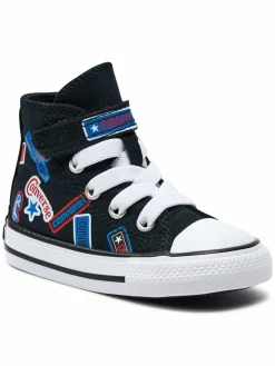Scarpe da ginnastica Chuck Taylor All Star Street Mid 672732C Nero