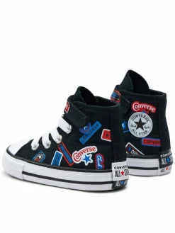 Scarpe da ginnastica Chuck Taylor All Star Street Mid 672732C Nero
