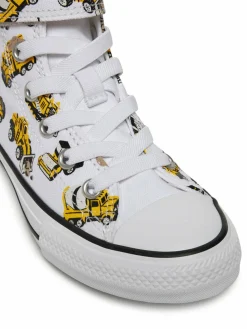 Scarpe da ginnastica Chuck Taylor All Star Construction Truck Easy-On A10766C Bianco
