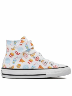 Scarpe da ginnastica Chuck Taylor All Star Easy On Snacks A07377C Bianco