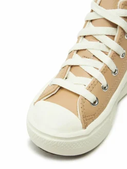 Scarpe da ginnastica Chuck Taylor All Star Move Platform Leather A09262C Beige