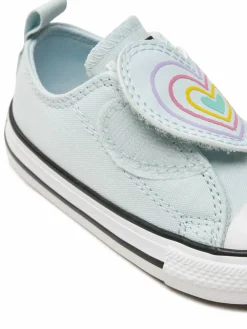 Scarpe da ginnastica Chuck Taylor All Star Heart Strap Easy-On A08380C Grigio