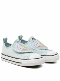 Scarpe da ginnastica Chuck Taylor All Star Heart Strap Easy-On A08380C Grigio