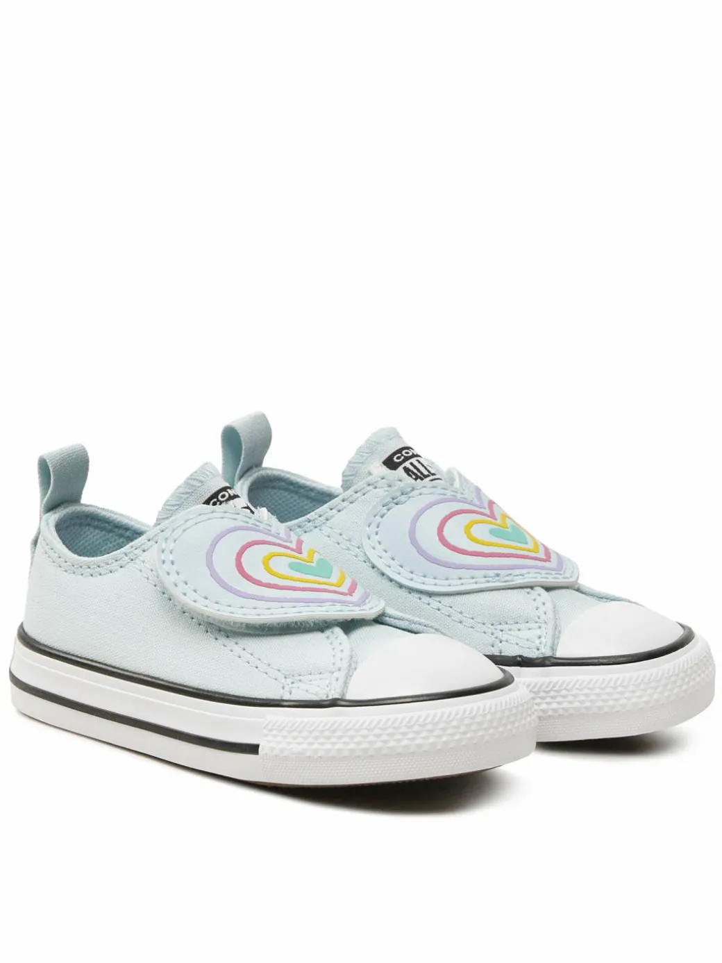 Scarpe da ginnastica Chuck Taylor All Star Heart Strap Easy-On A08380C Grigio