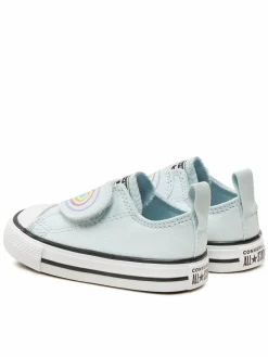 Scarpe da ginnastica Chuck Taylor All Star Heart Strap Easy-On A08380C Grigio