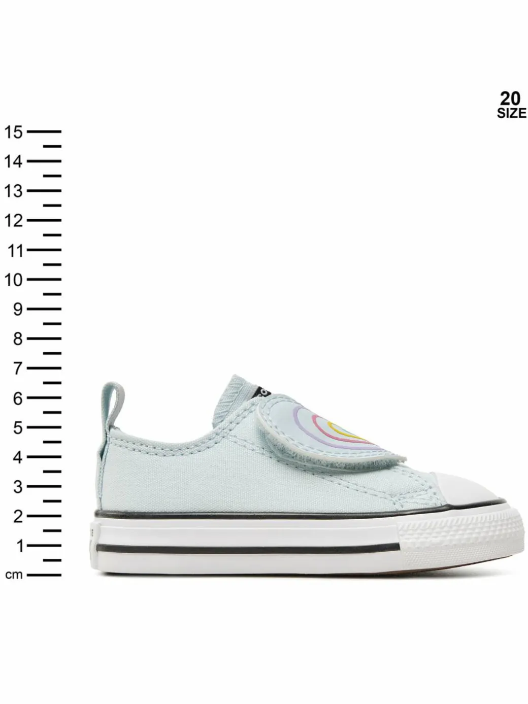 Scarpe da ginnastica Chuck Taylor All Star Heart Strap Easy-On A08380C Grigio